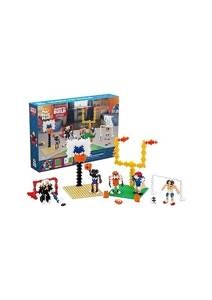 Plus Plus Learn To Build Sports / 600 Pcs