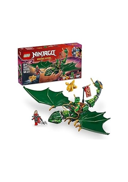 Ninjago Lloyd’un Yeşil Orman Ejderhası 71829-6 Yaş ve Üzeri Çocuklar 2 Minifigürlü Yaratı