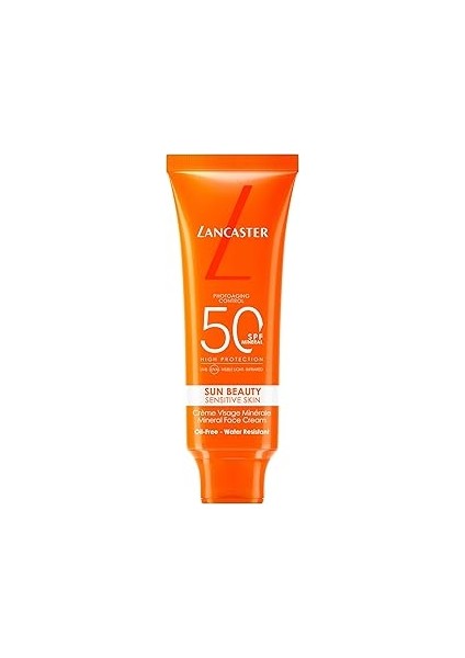 Lancaster Sun Beauty Sensitive Skin Mineral Face Cream SPF50 50 ml