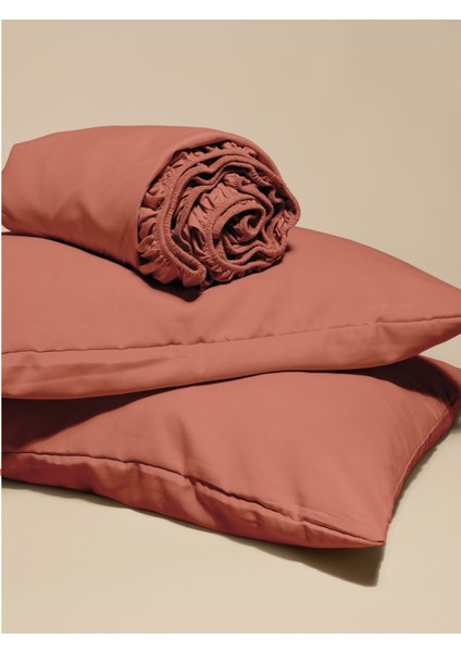 Premium %100 Pamuk Akfil Lastikli Çarşaf Takımı Tek/çift/battal (90/100/120/160/180) Flat Colors H-M modelleri