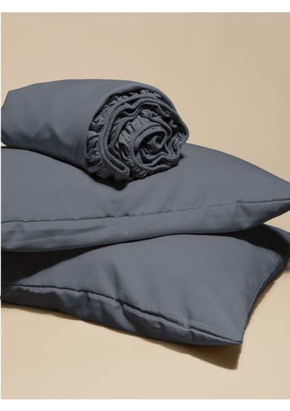 Premium %100 Pamuk Akfil Lastikli Çarşaf Takımı Tek/çift/battal (90/100/120/160/180) Flat Colors A-G modelleri