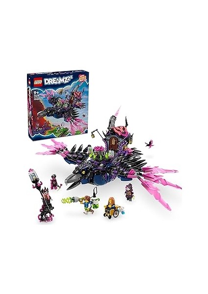 Dreamzzz Never Cadısı’nın Gece Yarısı Kuzgunu 71478 – 9 Yaş ve Üzeri Için Fantastik Yaratık Fi