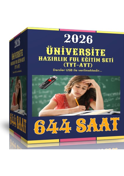 Enine Boyuna Eğitim 2026 Üniversite Hazırlık Ful Eğitim Seti