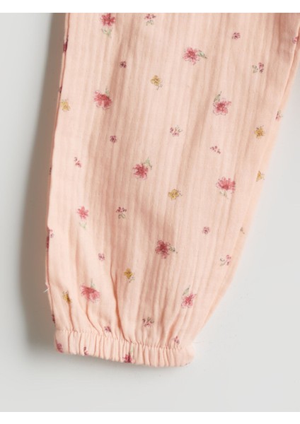 Yeni Sezon Beli Lastikli Cicekli Kiz Cocuk Pijama Alt - S5KJ24Z1 fiyatları