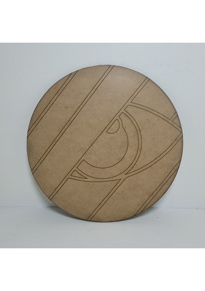 Mandala Boyama Seti - Ahşap Boyama-Model 214 - 23CM*23CM modelleri
