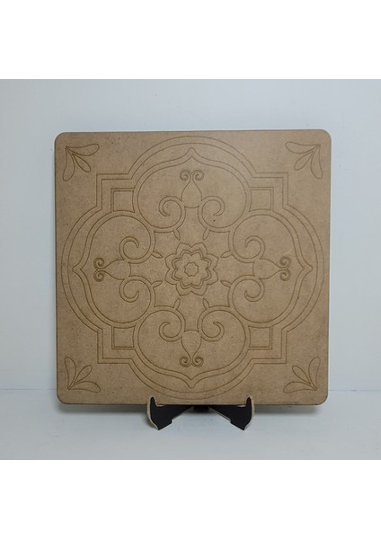 Mandala Boyama Seti- Ahşap Boyama-Model 212 fırsatları