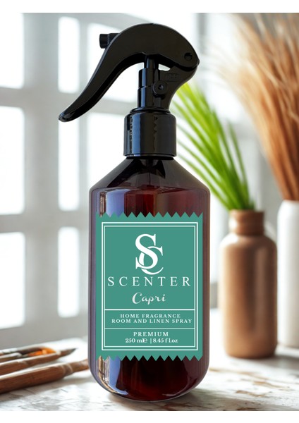 Capri Oda ve Çamaşır Spreyi Oda Kokusu 250 ml
