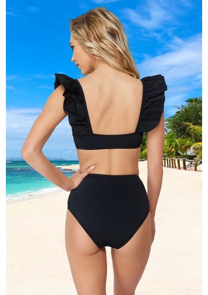 Fırfırlı Bikini Takımı Yüksek Konfor Ergonomik Kesim Hızlı Kuruyan Premium Kalite modelleri