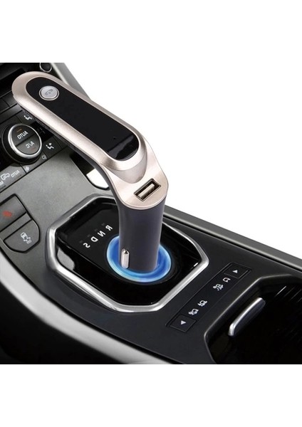 Cars7 Bluetooth Hafıza Kart Girişli 4.0 Araç Kiti Çakmaklık Mp3 Fm Transmitter