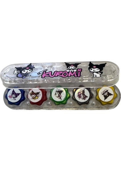 Kuromi 5 Taş Gonggi Oyunu (Menteşeli Model) Kendinden Dolgulu Taş fırsatları