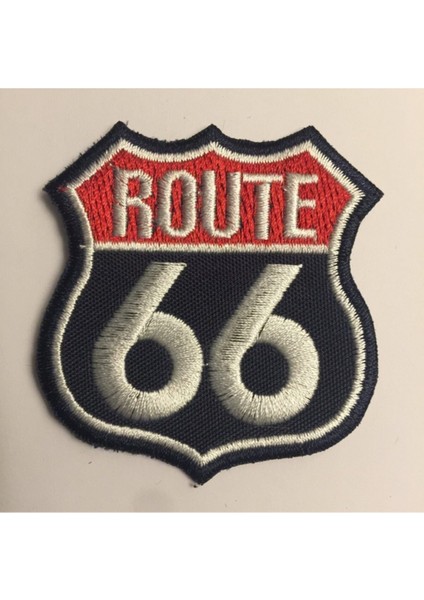 Route 66 Patch Arma ve Kot Yamaları