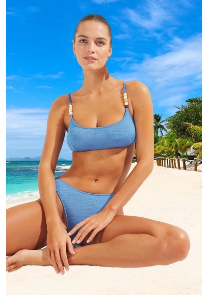 Bikini Takımı Plaj ve Havuz Için Özel Tasarım Yaz Koleksiyonu Ergonomik Kesim Su Sporları