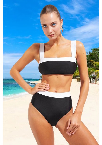 Bikini Takımı Klora Dayanıklı Plaj ve Havuz Için Premium Kalite Su Sporları