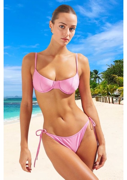 Bikini Takımı Ergonomik Kesim Su Sporları Için Plaj ve Havuz Premium Kalite