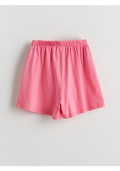 Yeni Sezon Bisiklet Yaka Kiz Cocuk Sortlu Pijama Takimi - S5HY27Z4 indirimleri