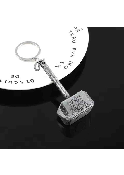 Thor Çekiç Anahtarlık – Marvel Temalı 3D Mini Mjolnir Metal Anahtarlık, Özel Hediyelik Aksesuar, Çanta ve Araba Anahtarı Süsü Koleksiyon fırsatları