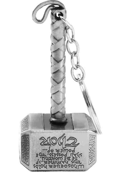 Thor Çekiç Anahtarlık – Marvel Temalı 3D Mini Mjolnir Metal Anahtarlık, Özel Hediyelik Aksesuar, Çanta ve Araba Anahtarı Süsü Koleksiyon indirimleri