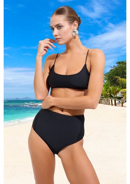 Bikini Takımı Hızlı Kuruyan Klora Dayanıklı Yaz Koleksiyonu Şık Detaylı