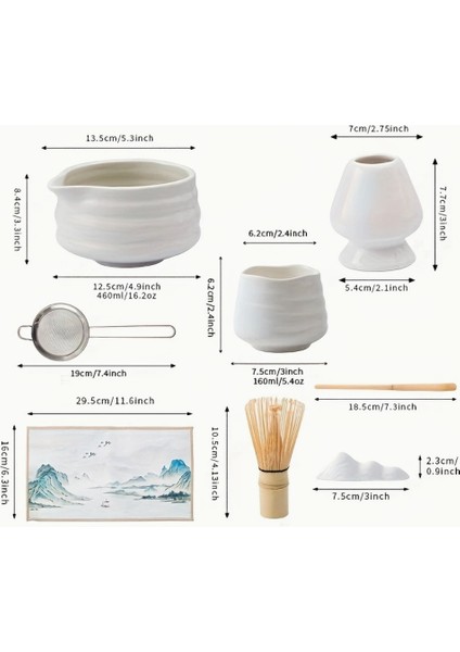 9 Parça Matcha Hazırlık Seti fiyatları