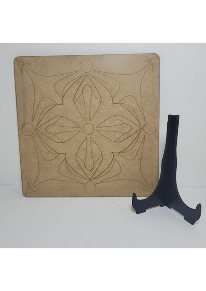Mandala Boyama Seti-Ahşap Boyama-Model 201-23CM*23CM fiyatları
