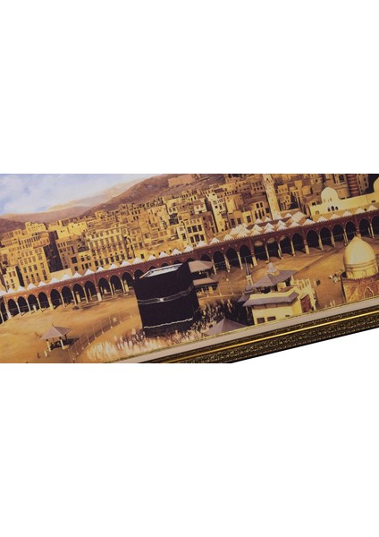 Bedesten Pazar-Kanvas Üzeri Dijital Baskı Tablo 154X73 cm ’Kabe-i Muazzama Avlusu’’ fiyatları