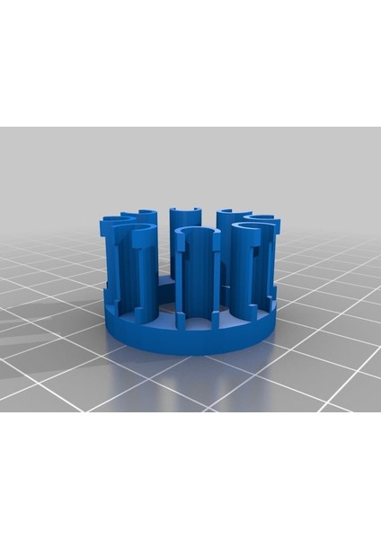 Octofish Rainbow Loom Maker - 8 Çentik (Plastik Aparattır) 3D