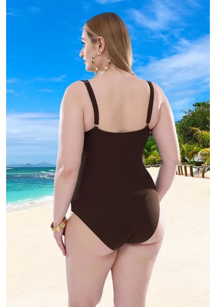 Konforlu Derin V Yaka Rahat Kesim Büyük Beden Mayo Premium Kalite Tam Destek modelleri