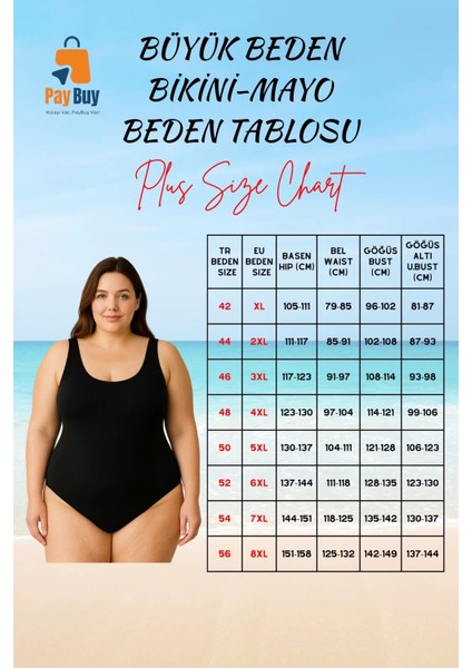 Konforlu Büzgülü Rahat Kesim Büyük Beden Mayo Özgüvenli Stil Hızlı Kuruyan Geniş fırsatları