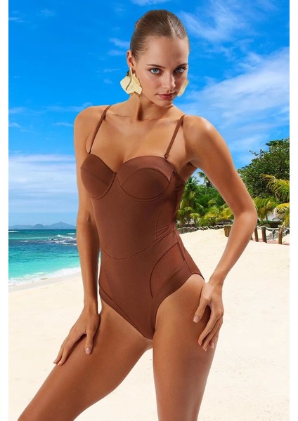 Mayo Esnek Kumaş Plaj ve Havuz Için Su Sporu Kıyafeti Klora Dayanıklı Hızlı Kuruyan