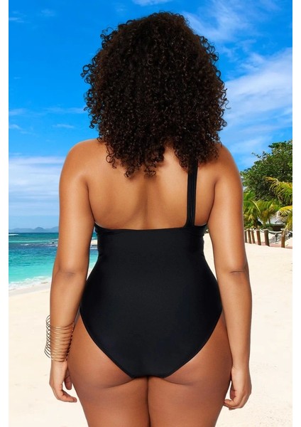 Konforlu Tek Omuz Rahat Kesim Büyük Beden Mayo Hızlı Kuruyan Özgüvenli Stil modelleri