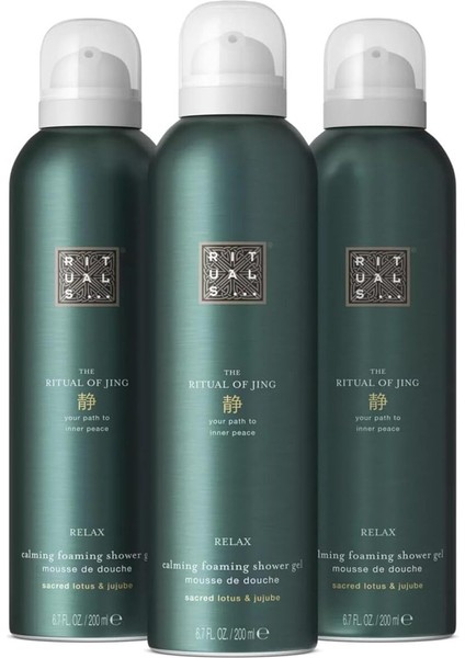 The Ritual Of Jing Avantaj Paketi 3X200ML Duş Köpüğü Seti,