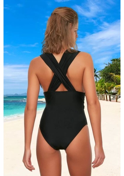 Drape Desenli Mayo Premium Kalite Su Sporu Kıyafeti Ergonomik Kesim Yaz Koleksiyonu