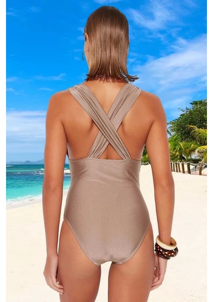 Drape Desenli Mayo Premium Kalite Su Sporu Kıyafeti Ergonomik Kesim Yaz Koleksiyonu fiyatları