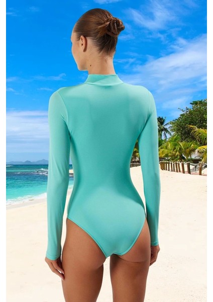 Desenli Mayo Su Sporu Kıyafeti Yaz Koleksiyonu Ergonomik Kesim Banyo Swimsuit modelleri