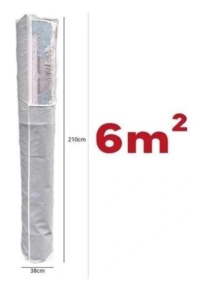 Pencereli Halı Hurcu Toz Geçirmez Sağlam Dayanıklı Hurç Organizer 4m²