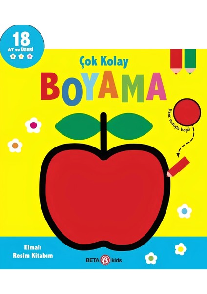 Bfs Çok Kolay Boyama Elmalı Resim Kitabım.gzpmi