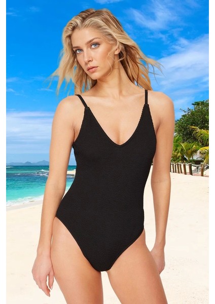 V Yaka Mayo Su Sporu Kıyafeti Özel Tasarım Yaz Koleksiyonu Plaj ve Havuz Için Premium Kalite