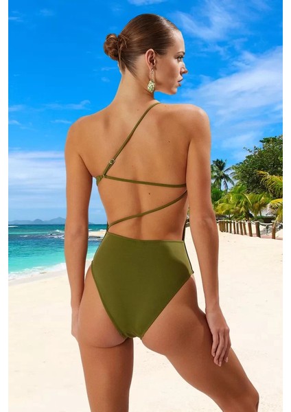 Tek Omuz Mayo Özel Tasarım Plaj ve Havuz Için Swimsuit Yüzme Kıyafeti Deniz fiyatları