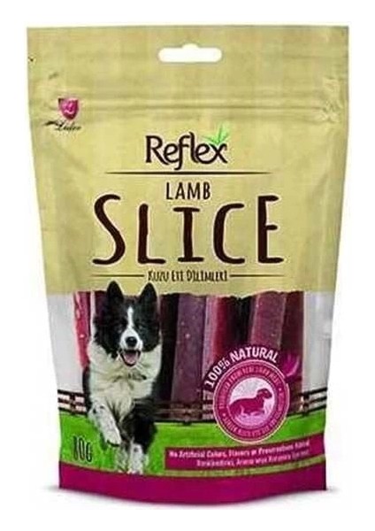 Reflex Slice Kuzulu Çubuk Doğal Köpek Ödül Maması 80 Gr.gzpde