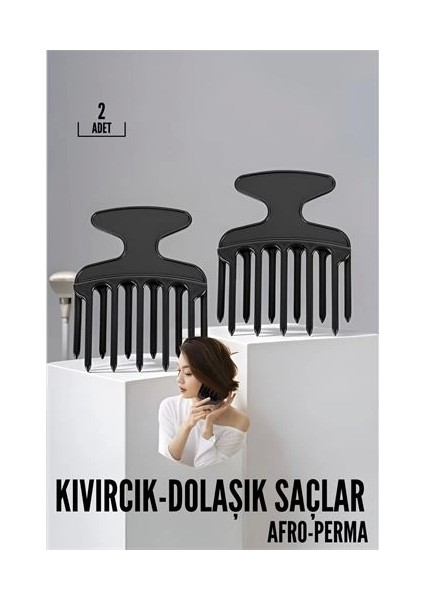 Bfs Kıvırcık Saç Açıcı Afro Perma Tarağı.gzpmi