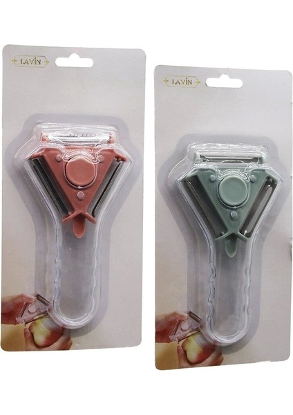 Şeffaf Çıkar Tak 3 Başlı Soyacak 15.5CMX9CM (5047)