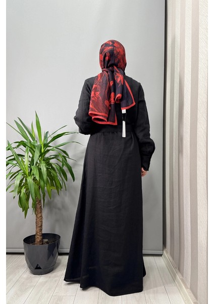 Beli Kemerli Ceket Siyah T25Y-8018 modelleri