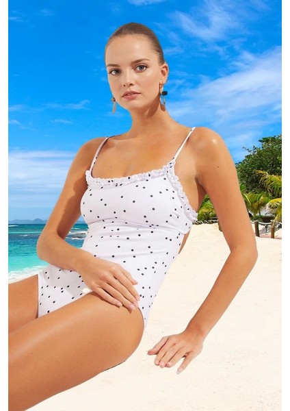 Fırfırlı Mayo Su Sporları Için Klora Dayanıklı Premium Kalite Sporu Kıyafeti Banyo fiyatları