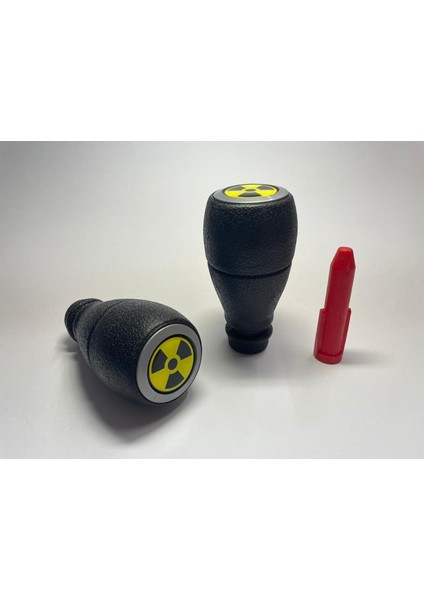 Unıversal Vites Topuzu - BEY160-T9-SIYAH Gövde Gri Kapak Tehlike