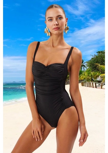 Drape Mayo Hızlı Kuruyan Plaj ve Havuz Için Deniz Kıyafeti Mayosu Özel Tasarım