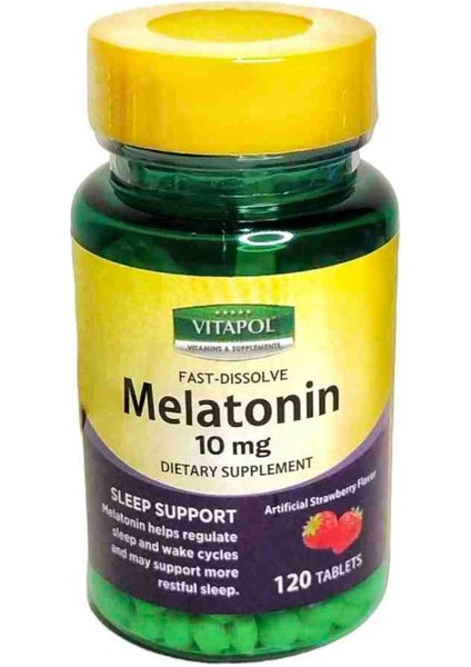 10 Mg 120 Tablet Uyku Desteği Sleep Support Melato