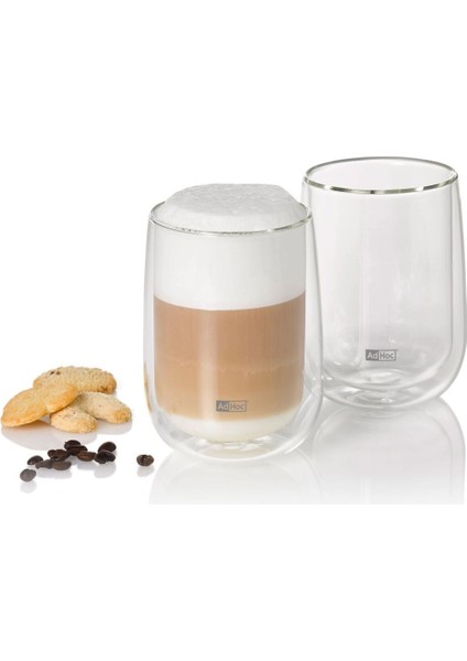 Duo Glass Çift Cidarlı Teeglas Seti, 2'li, 0,4 L modelleri