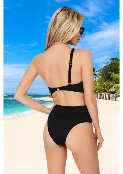 Tek Omuz Mayokini Şık Detaylı Hızlı Kuruyan Yaz Koleksiyonu Esnek Kumaş modelleri