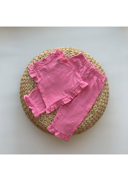Kız Bebek & Çocuk Pembe Alt Üst Takım fiyatları