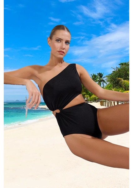 Tek Omuz Mayokini Ergonomik Kesim Plaj ve Havuz Için Yüksek Konfor Özel Tasarım Hızlı Kuruyan fiyatları